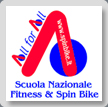 Logo scuola nazionale fitness e spin bike